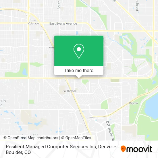 Resilient Managed Computer Services Inc map