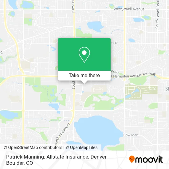 Patrick Manning: Allstate Insurance map