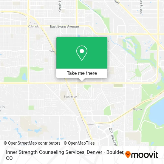 Inner Strength Counseling Services map