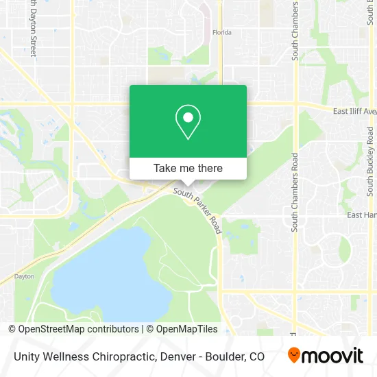 Unity Wellness Chiropractic map