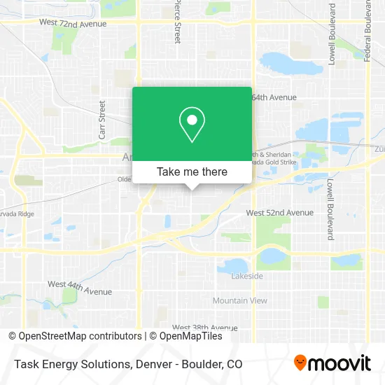 Task Energy Solutions map