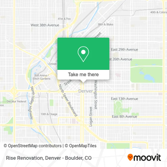 Rise Renovation map