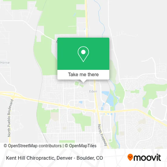 Kent Hill Chiropractic map