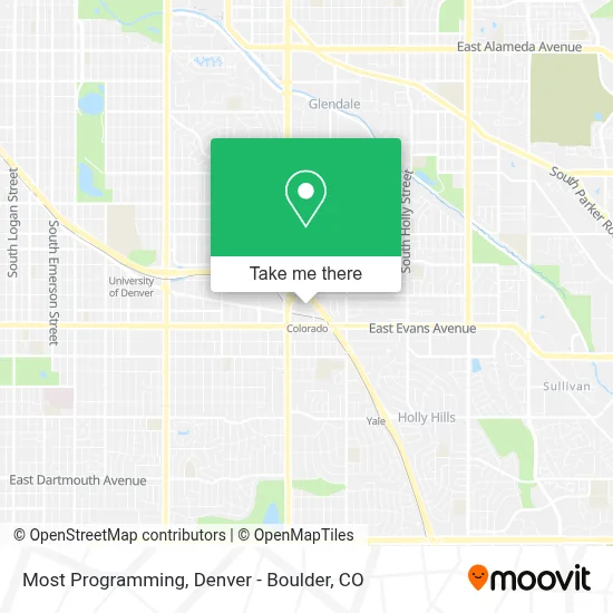 Most Programming map