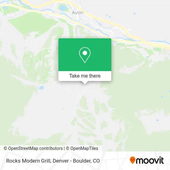 Rocks Modern Grill map