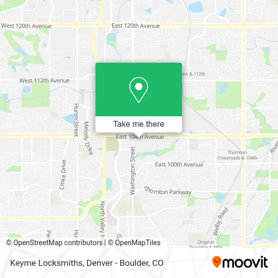 Keyme Locksmiths map