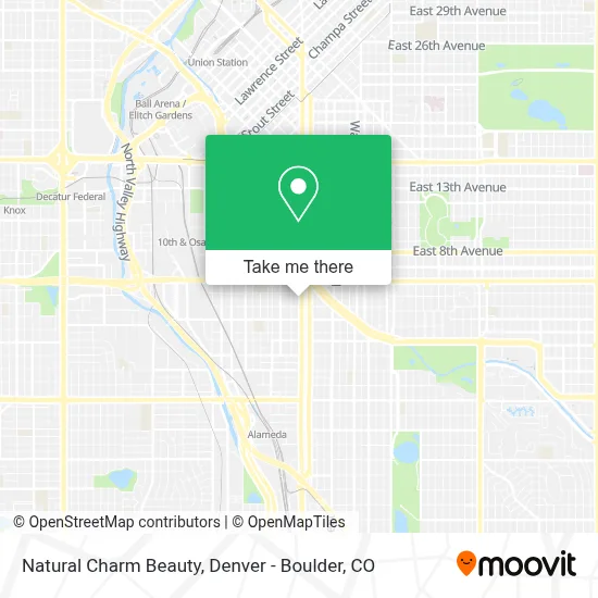 Natural Charm Beauty map