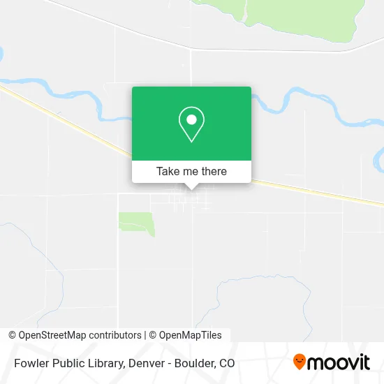 Fowler Public Library map