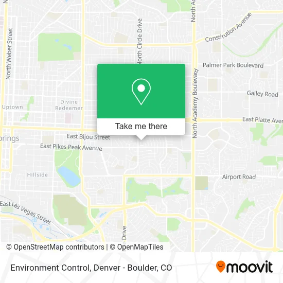 Environment Control map