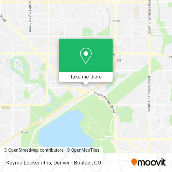 Keyme Locksmiths map