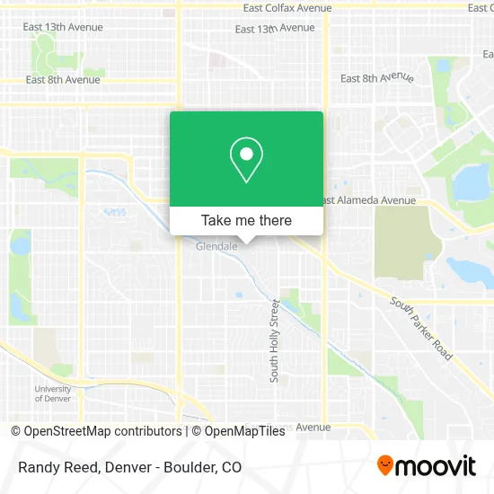 Randy Reed map