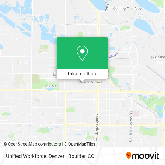 Unified Workforce map