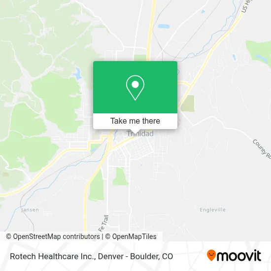 Rotech Healthcare Inc. map