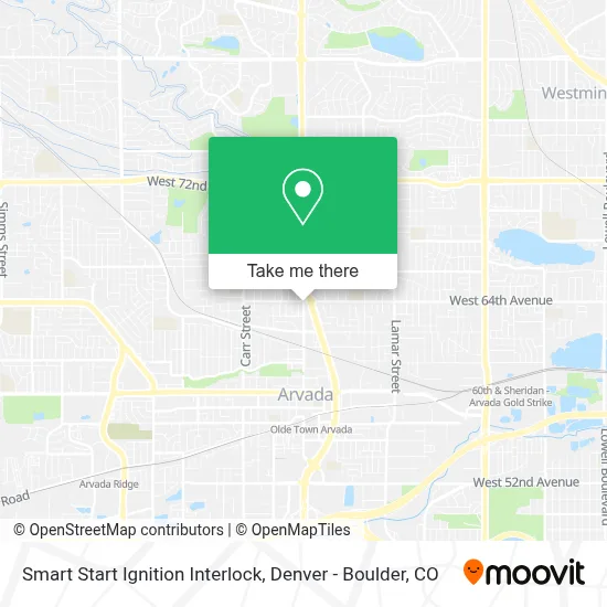 Smart Start Ignition Interlock map