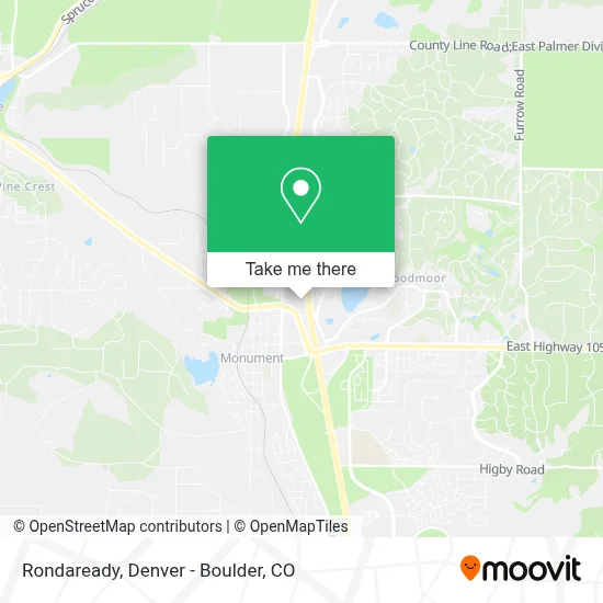 Rondaready map