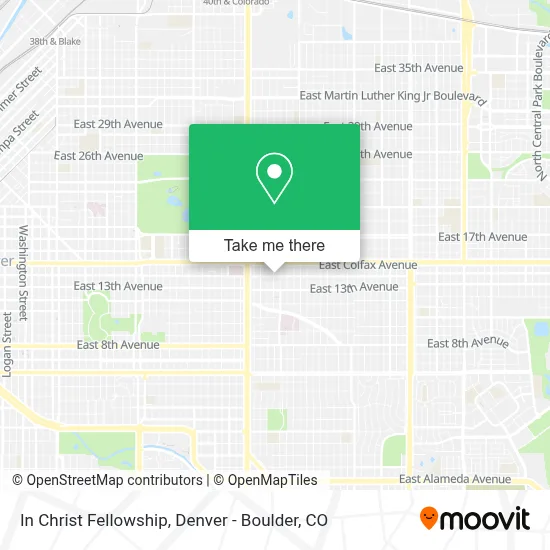 In Christ Fellowship map