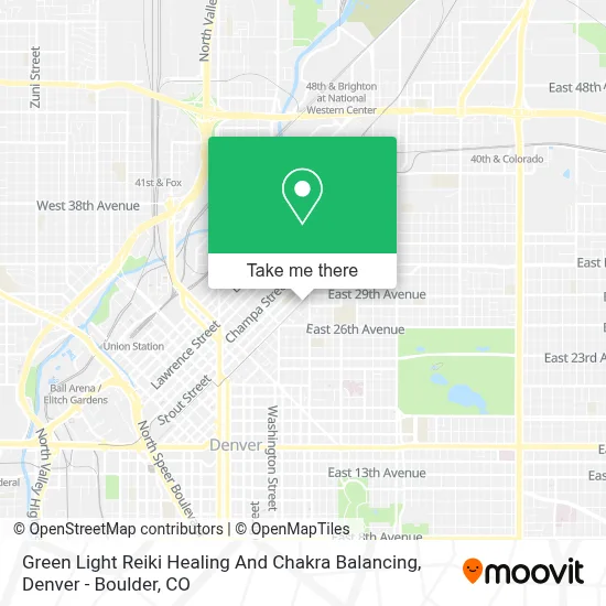 Green Light Reiki Healing And Chakra Balancing map