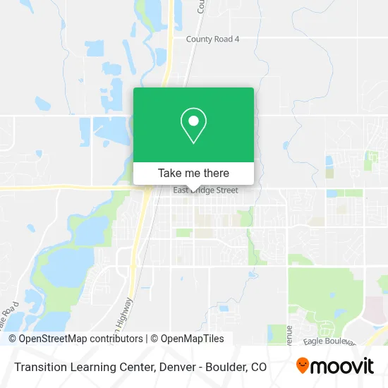 Transition Learning Center map