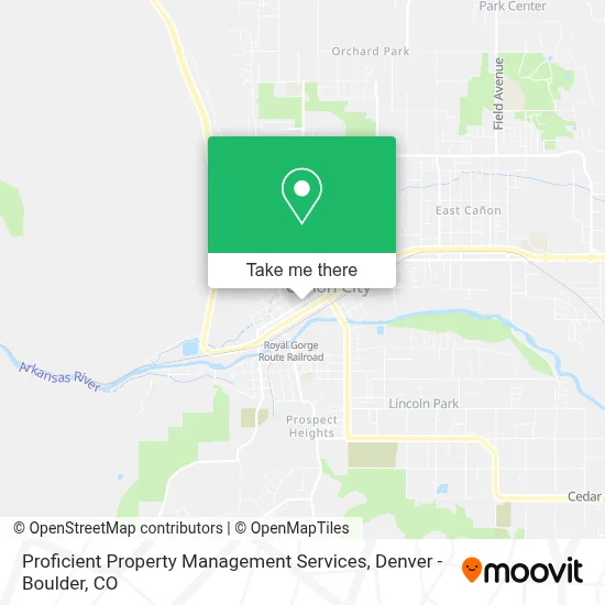 Proficient Property Management Services map