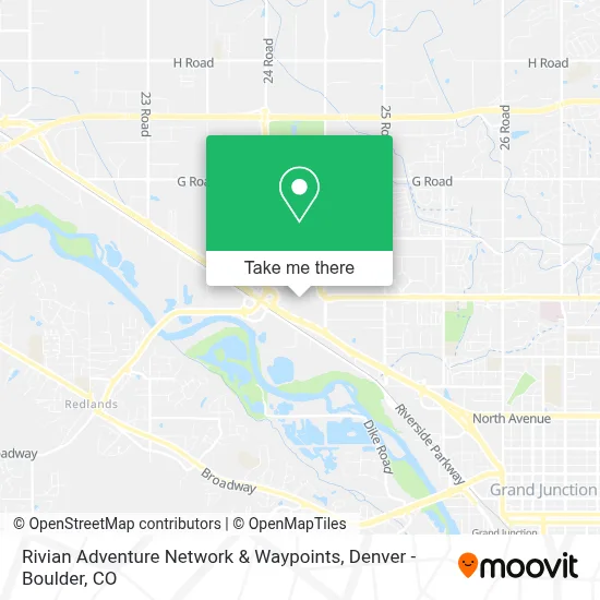Rivian Adventure Network & Waypoints map