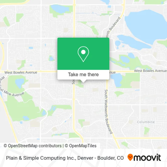 Plain & Simple Computing Inc. map