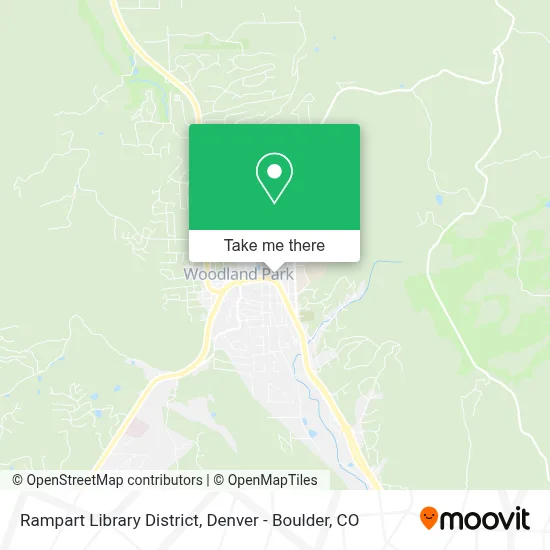 Rampart Library District map