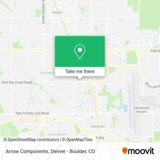 Arrow Components map