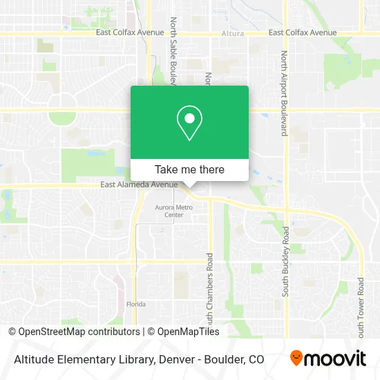 Altitude Elementary Library map