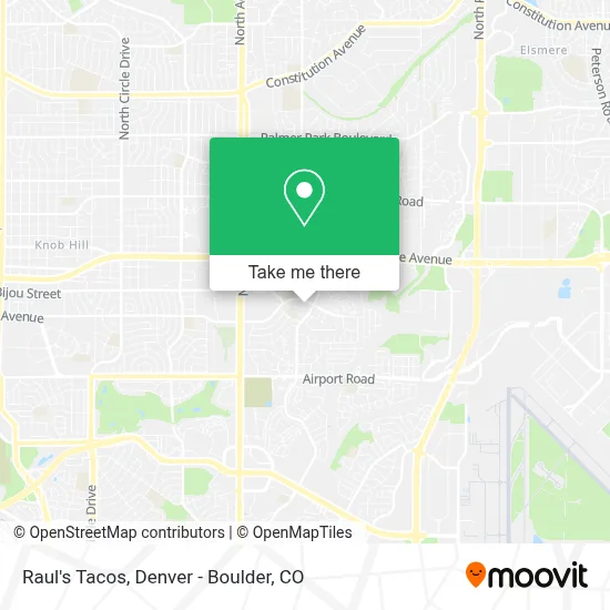 Raul's Tacos map