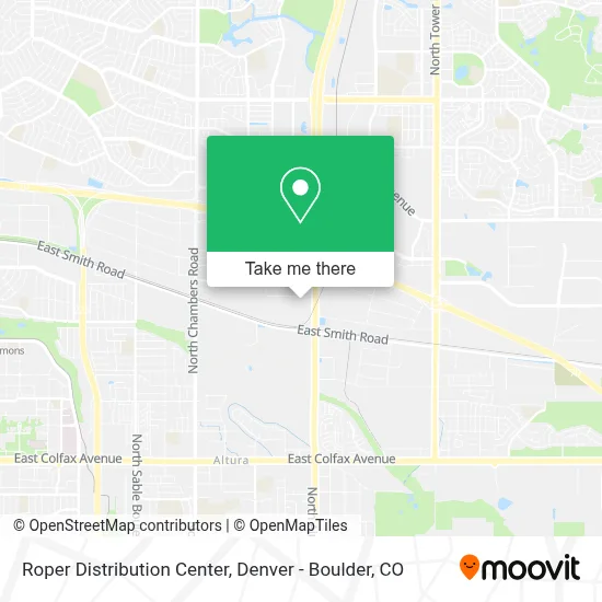 Roper Distribution Center map