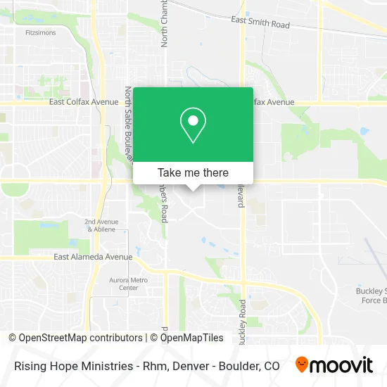 Rising Hope Ministries - Rhm map