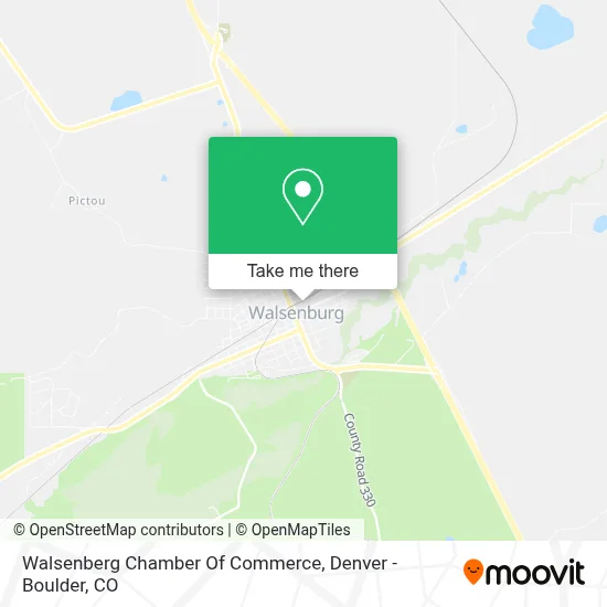 Walsenberg Chamber Of Commerce map