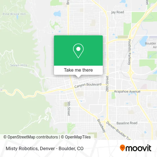 Misty Robotics map