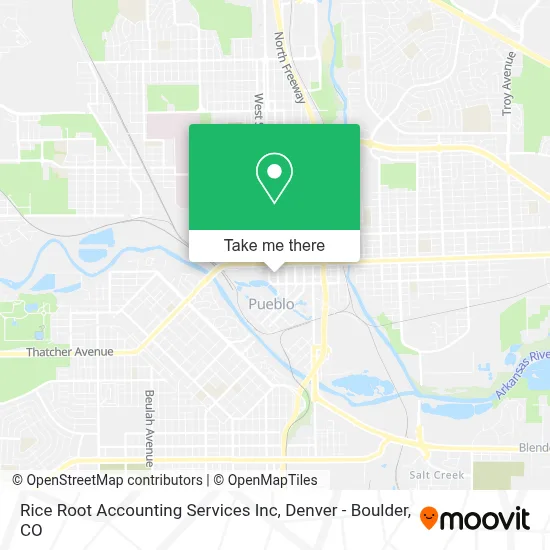Rice Root Accounting Services Inc map