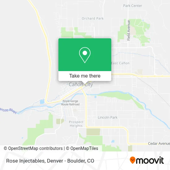 Rose Injectables map