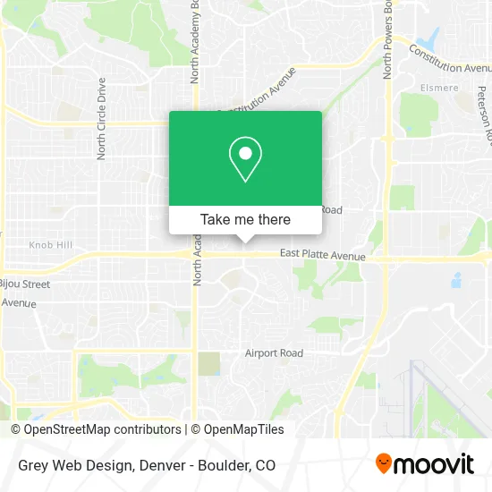 Grey Web Design map