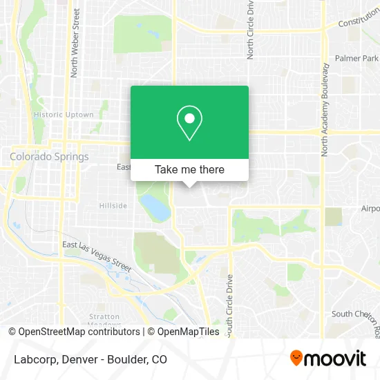 Labcorp map