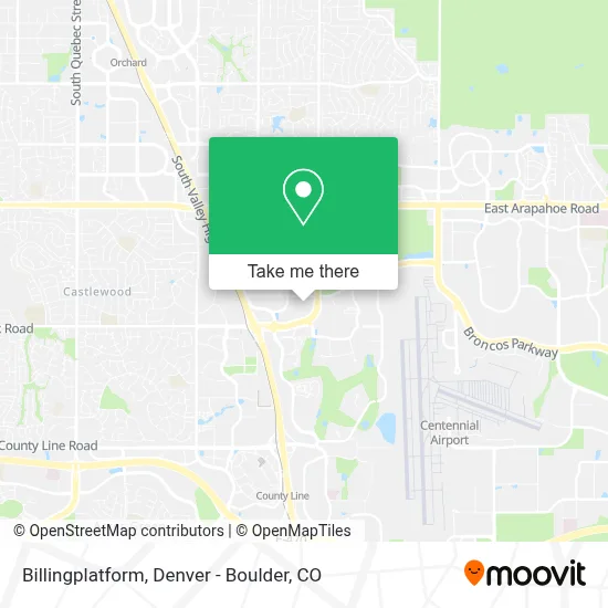 Billingplatform map