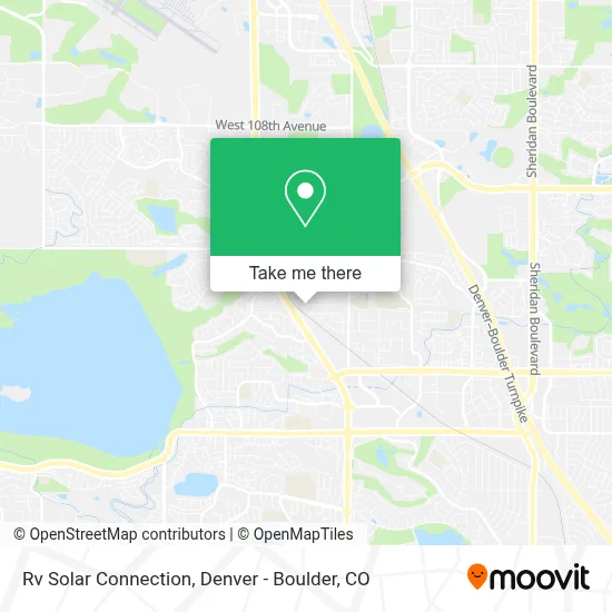 Rv Solar Connection map