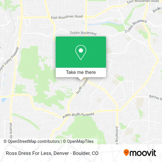 Ross Dress For Less map