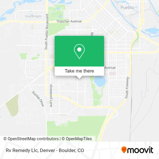 Rv Remedy Llc map