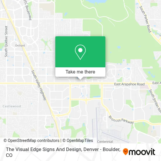 The Visual Edge Signs And Design map