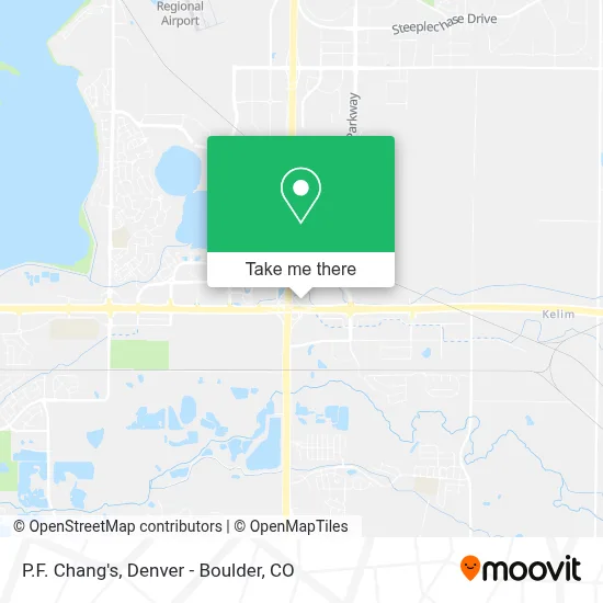 P.F. Chang's map