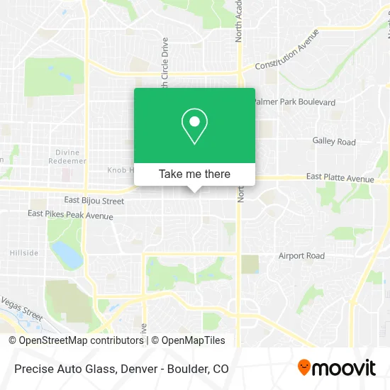 Precise Auto Glass map