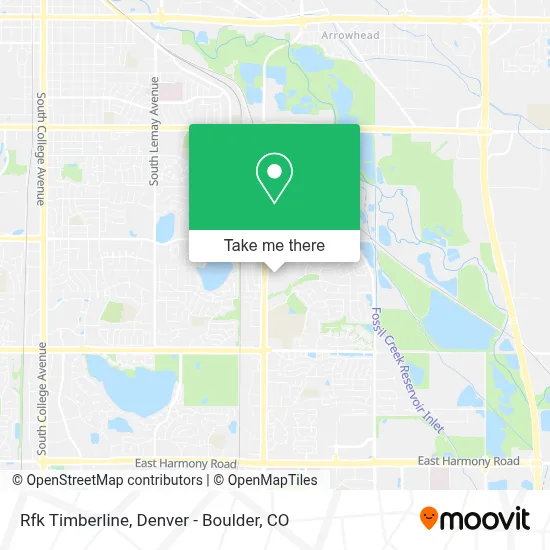 Rfk Timberline map