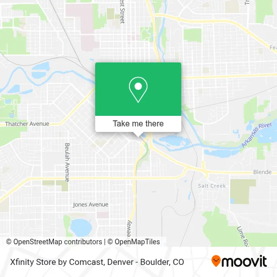 Xfinity Store by Comcast map