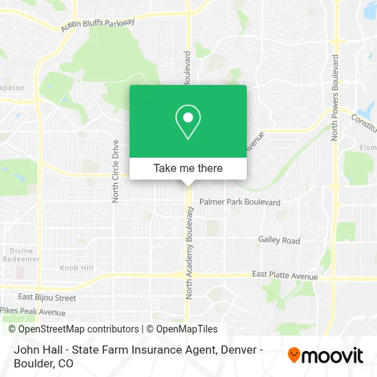 John Hall - State Farm Insurance Agent map
