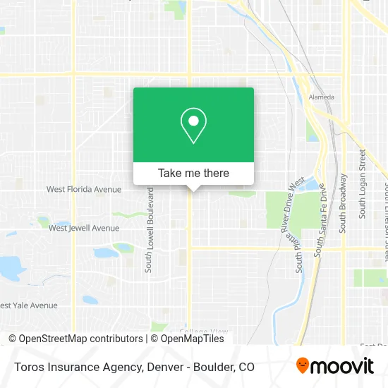 Toros Insurance Agency map