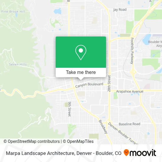 Marpa Landscape Architecture map