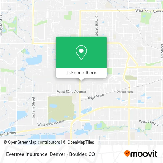Evertree Insurance map